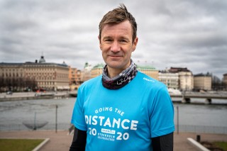 Johan Gustafsson iklädd årets Johan Gustafsson iklädd årets